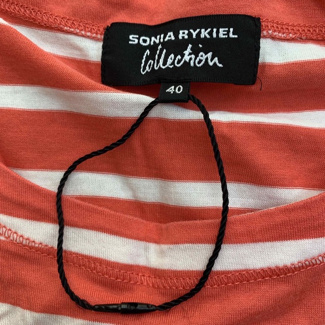 SONIA RYKIEL(ソニアリキエル)のsonia rykiel ソニアリキエル ボーダー　さくらんぼ Tシャツ レディースのトップス(Tシャツ(半袖/袖なし))の商品写真