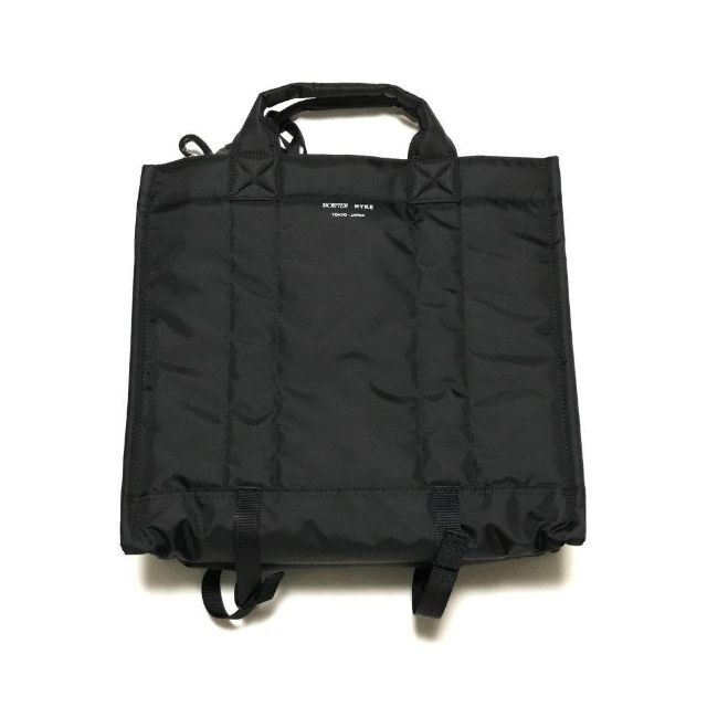 HYKE(ハイク)のHYKE x PORTER 2WAY TOTE BAG  黒　ハイク　ポーター レディースのバッグ(ショルダーバッグ)の商品写真