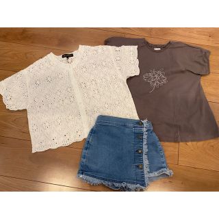 キムラタン(キムラタン)の130cm女の子　夏服まとめ売り(Tシャツ/カットソー)