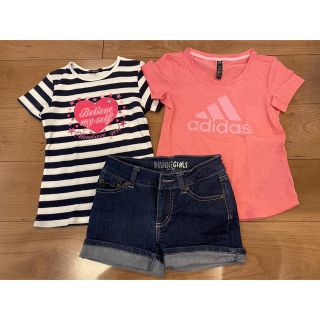 アディダス(adidas)の130cm女の子　夏服まとめ売り(Tシャツ/カットソー)