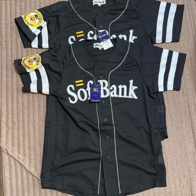 Softbank(ソフトバンク)のソフトバンクホークス　レプリカメッシュユニホーム スポーツ/アウトドアの野球(応援グッズ)の商品写真