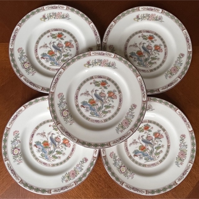 WEDGWOOD - 【黒壺美品】ウェッジウッド☆クタニクレーン☆ケーキ皿 5