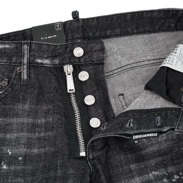DSQUARED2 - ジーンズ DSQUARED2 S74LB1184 ブラック サイズ44の通販