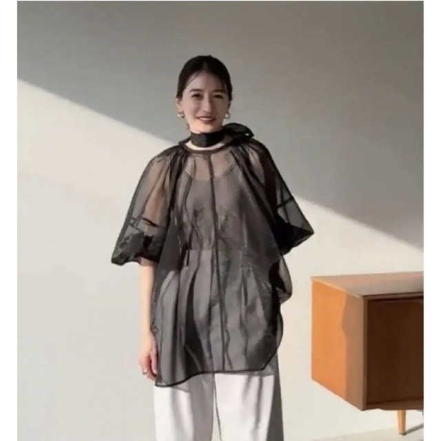 新品タグ付き　CLANE SHEER PUFF TOPS サイズ2