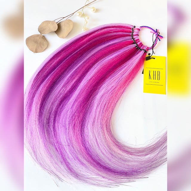 【新品】 EZPO#B55 ポニーテールエクステ ヘアアクセ ヘアゴム レディースのヘアアクセサリー(ヘアゴム/シュシュ)の商品写真