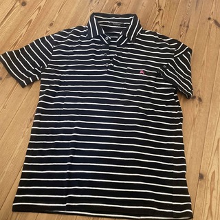 バーバリーブラックレーベル(BURBERRY BLACK LABEL)の◉バーバリー　半袖ポロシャツ　Mサイズ(ポロシャツ)
