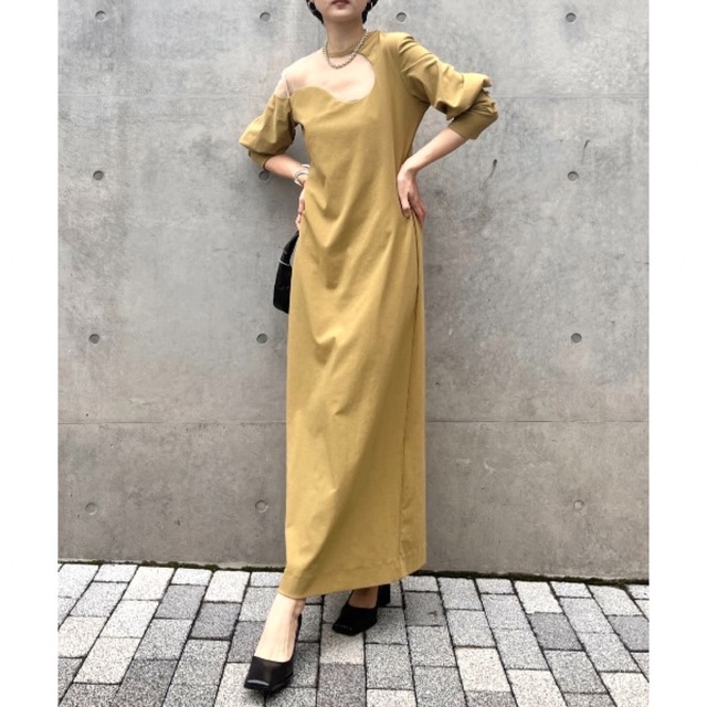 TRINITY JKT DRESS マスタード S