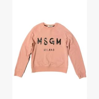 エムエスジイエム(MSGM)のMSGM エムエスジイエム スウェット トレーナー Sサイズ ピンク(トレーナー/スウェット)