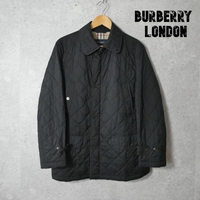 良品 BURBERRY LONDON 中綿 キルティングジャケット ブルゾン | フリマアプリ ラクマ