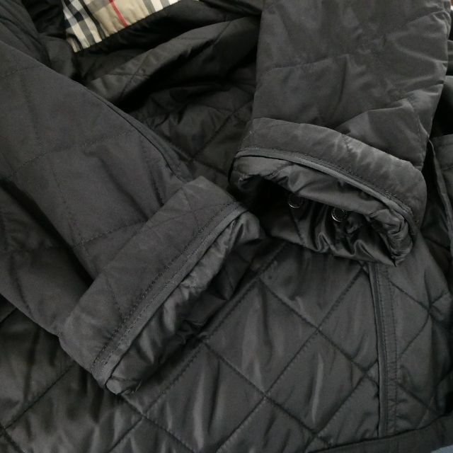 良品 BURBERRY LONDON 中綿 キルティングジャケット ブルゾン-