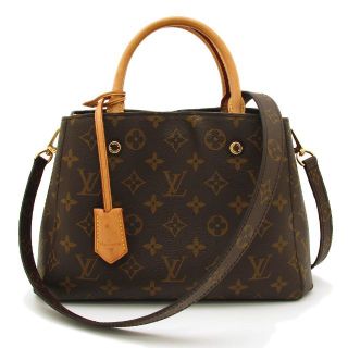 ルイヴィトン(LOUIS VUITTON)の良品 ルイヴィトン モノグラム モンテーニュ BB M41055 ハンドバッグ (ハンドバッグ)