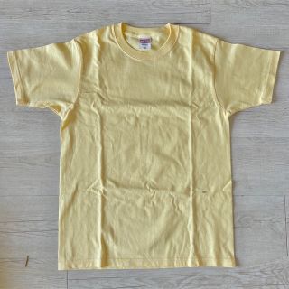 プリントスター(Printstar)の新品　PRINT STAR 無地Tシャツ　イエロー　XS(Tシャツ(半袖/袖なし))