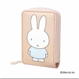 sweet 2023年 4月号付録  miffy じゃばらカードケース　(パスケース/IDカードホルダー)