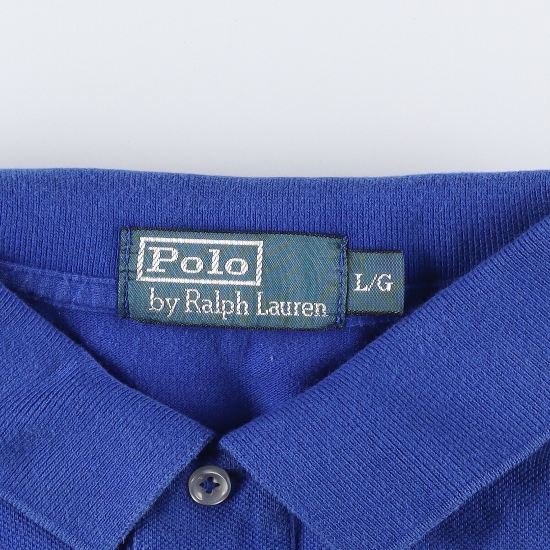 Ralph Lauren(ラルフローレン)の古着 ラルフローレン Ralph Lauren POLO by Ralph Lauren 半袖 ポロシャツ メンズL /eaa332456 メンズのトップス(ポロシャツ)の商品写真