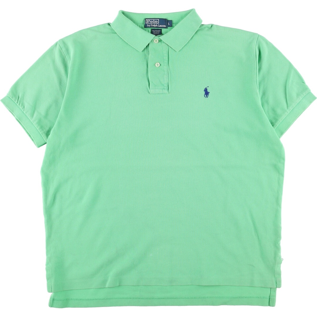 Ralph Lauren(ラルフローレン)の古着 ラルフローレン Ralph Lauren POLO by Ralph Lauren 半袖 ポロシャツ メンズL /eaa333302 メンズのトップス(ポロシャツ)の商品写真