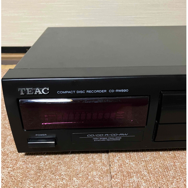 TEAC CDレコーダー ブラック CD-RW890-B