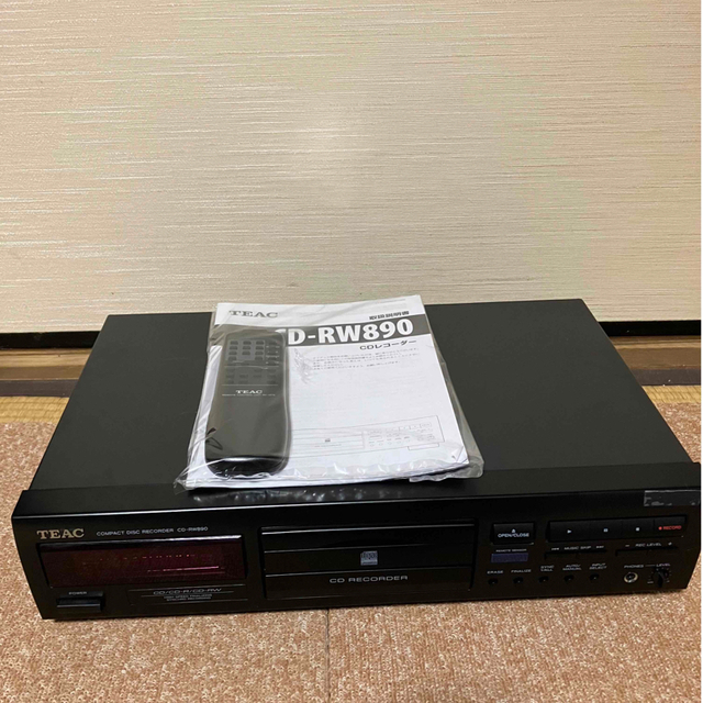 TEAC CDレコーダー ブラック CD-RW890-B