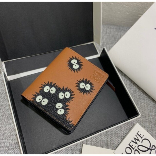 LOEWE まっくろくろすけ 折り財布 smcint.com