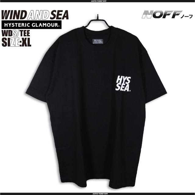 WIND AND SEA × HYSTERIC GLAMOUR  tee