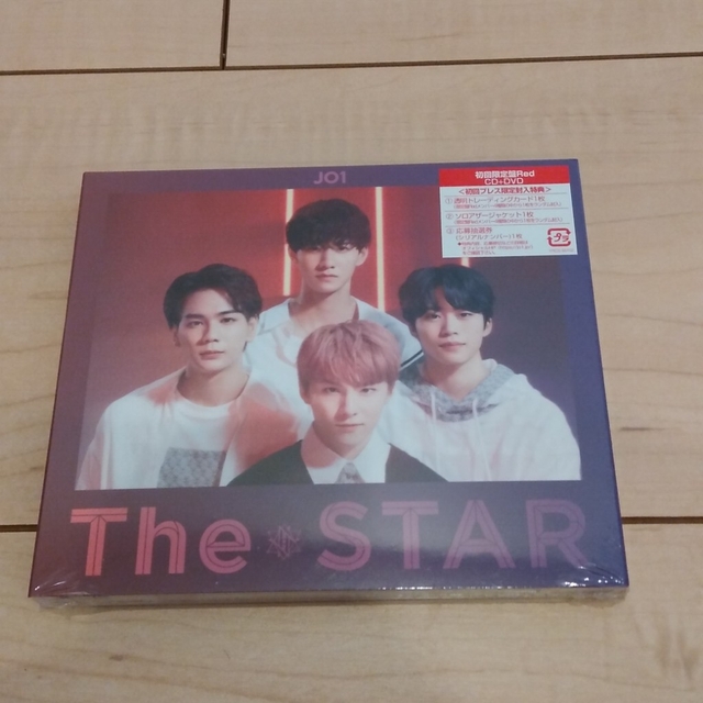 新品未開封　JO1  The STAR (初回限定盤Red CD＋DVD)