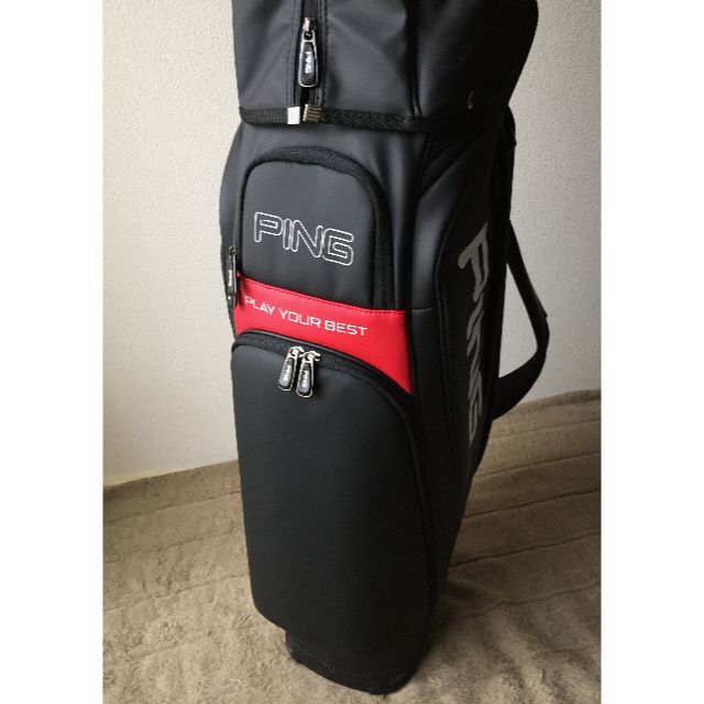 新品 ピン・PING P191 SOFT PU BLACK カートキャディバッグ 新品 ピン・PING P191 SOFT PU BLACK カートキャディバッグ