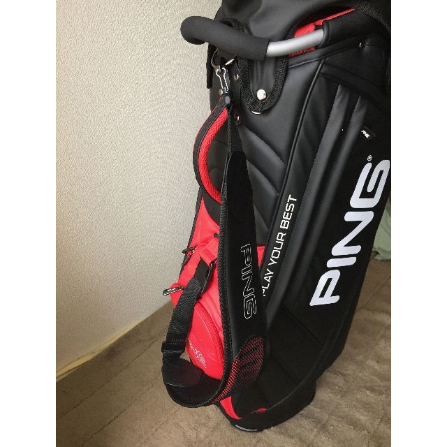新品 ピン・PING P191 SOFT PU BLACK カートキャディバッグ 新品 ピン・PING P191 SOFT PU BLACK カートキャディバッグ