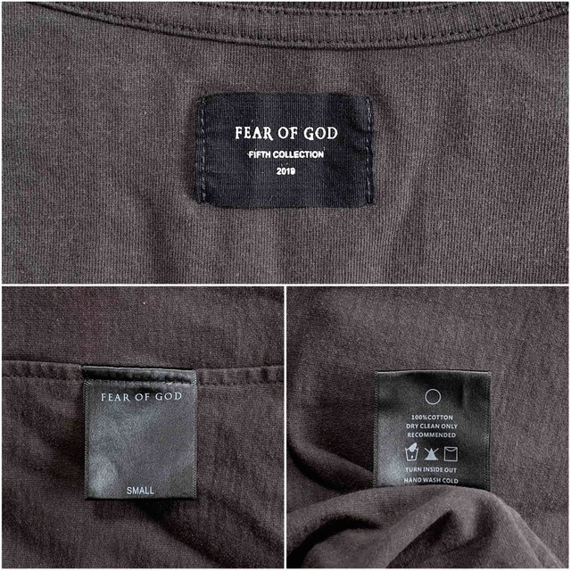 FEAR OF GOD(フィアオブゴッド)の☆フィアオブゴッド インサイドアウト オーバーサイズ Tシャツ グレー FOG メンズのトップス(Tシャツ/カットソー(半袖/袖なし))の商品写真