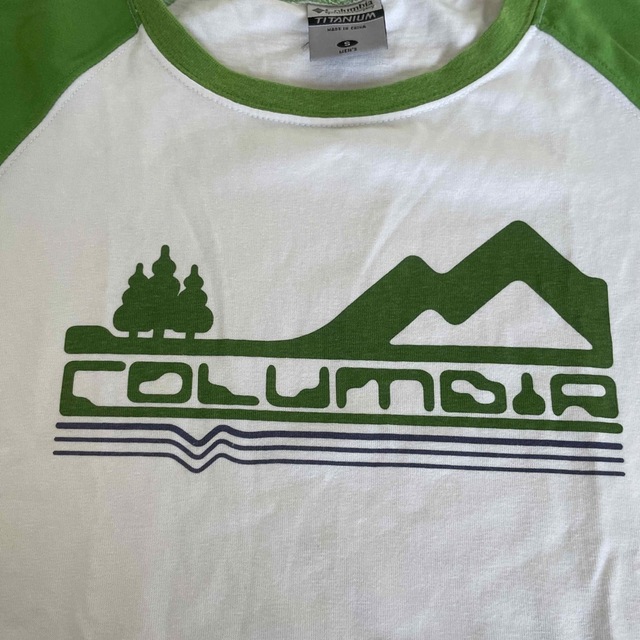 Columbia(コロンビア)の週末まで　コロンビアTシャツ　S キッズ/ベビー/マタニティのキッズ服男の子用(90cm~)(Tシャツ/カットソー)の商品写真