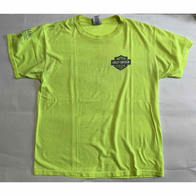 レアカラー！　HARLEY DAVIDSON Tシャツ　両面プリント＆袖プリント メンズのトップス(Tシャツ/カットソー(半袖/袖なし))の商品写真