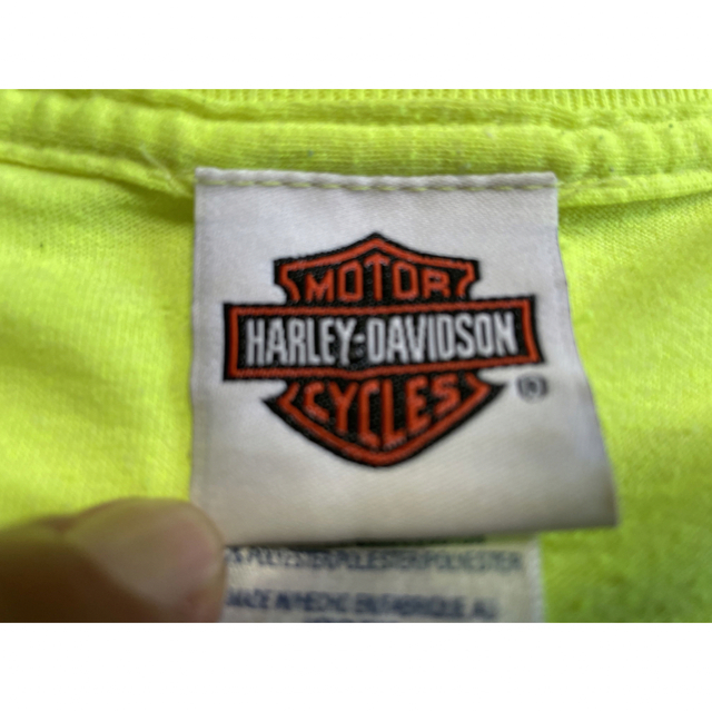 レアカラー！　HARLEY DAVIDSON Tシャツ　両面プリント＆袖プリント メンズのトップス(Tシャツ/カットソー(半袖/袖なし))の商品写真