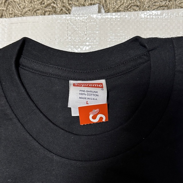 Supreme(シュプリーム)のSupreme Arabic Logo Tee BLACK 黒 Lサイズ メンズのトップス(Tシャツ/カットソー(半袖/袖なし))の商品写真