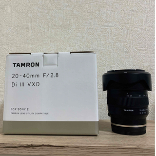 タムロン(TAMRON)のTAMRON 20-40mm F/2.8 Di Ⅲ VXD  (レンズ(ズーム))