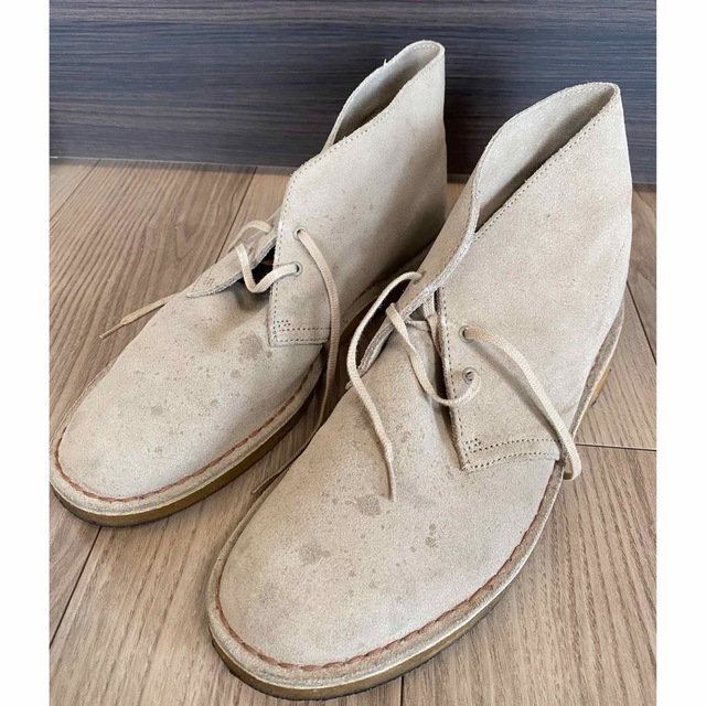 クラークス CLARKS デザートブーツ サンド スウェード UK規格モデル