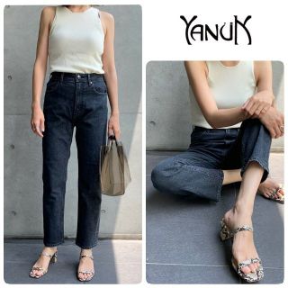 YANUK - CLASSY掲載☆新品 ヤヌーク アネット ブラック 23 定価26,400