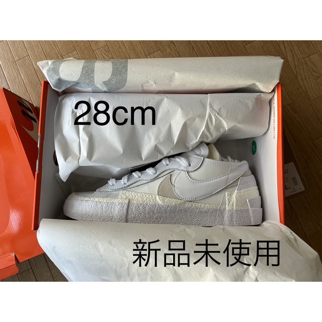 sacai nike blazer low 28cm 新品 未使用