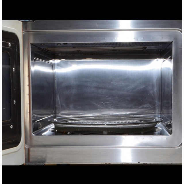 柔らかい 希少 レトロ 電子レンジ High cooker R-580 新品未使用
