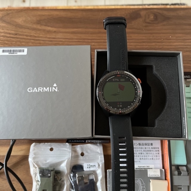 GARMIN⛳️ガーミン　GPSゴルフウォッチ　S62のサムネイル