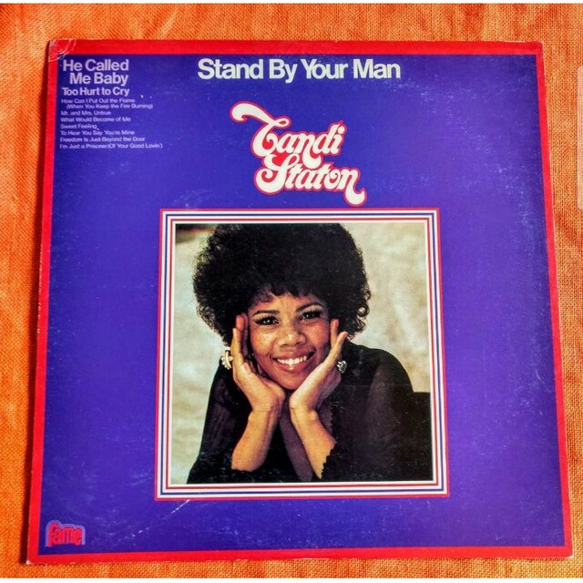 アナログレコードCANDI STATON / Stand By Your Man