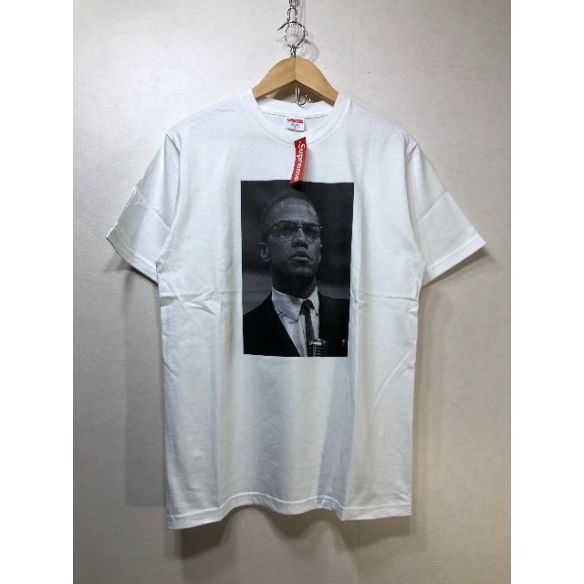 530590● 未使用 supreme Malcolm X Tee Tシャツ Sトップス