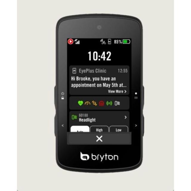 2点セット】ブライトン Rider750SE GPSサイコン+アウトマウント