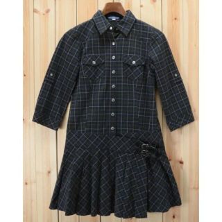 バーバリーブルーレーベル(BURBERRY BLUE LABEL)の未使用バーバリーブルーレーベルノバチェック２WAYプリーツワンピース(ひざ丈ワンピース)