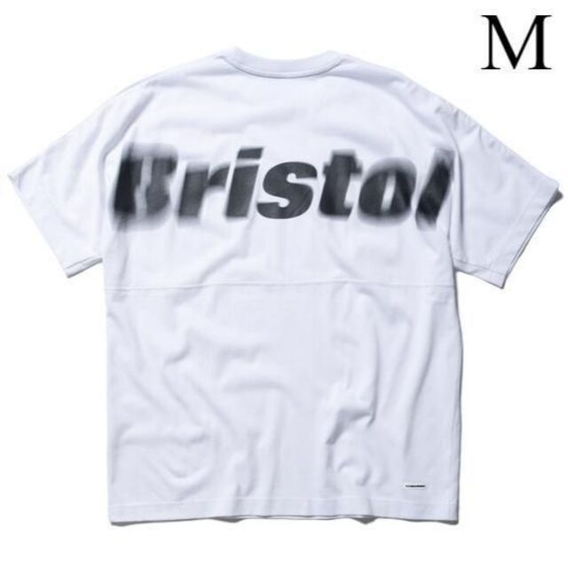 M FCRB 23SS BIG LOGO WIDE TEE 白 Tシャツ-eastgate.mk