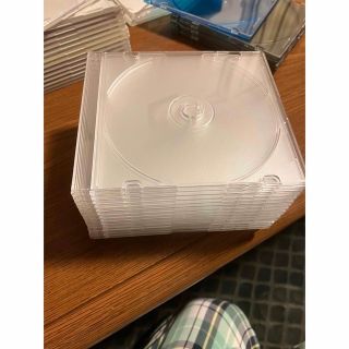 CD  DVD  ケース　半透明　5mm  15枚(CD/DVD収納)