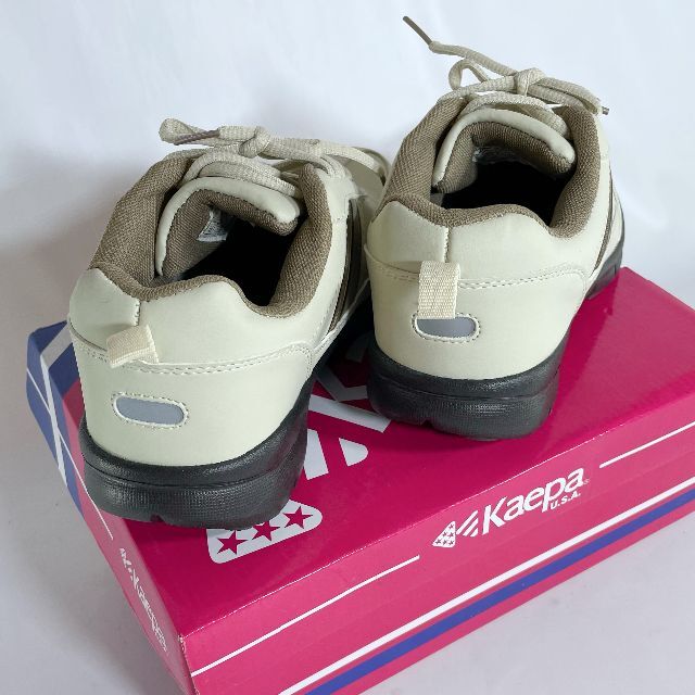 Kaepa(ケイパ)の★新品★ケイパ　レディーススニカー　23cm　アイボリー　kaepa　 レディースの靴/シューズ(スニーカー)の商品写真