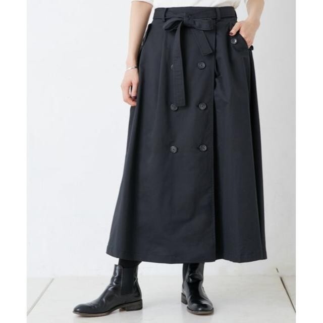 BEARDSLEY - ビアズリー トレンチスカート ブラック¥23,760(税込)の