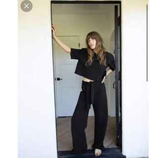 ザラ(ZARA)のAJU様専用　Zara セットアップ　ブラック　ベージュ　2セット(セット/コーデ)