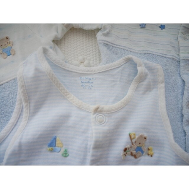 familiar - familiar babygro ロンパース 3つセット♡︎の通販 by t ...