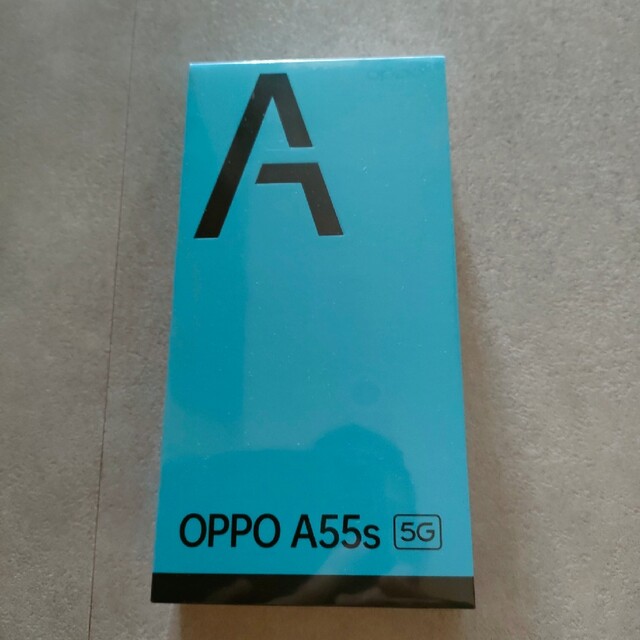 新品未開封　OPPO A55S 5G グリーン