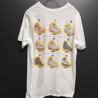 ナイキ(NIKE)の90s NIKE jordanシリーズ　プリントTシャツ　銀タグ(Tシャツ/カットソー(半袖/袖なし))