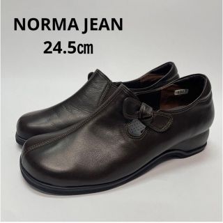 NORMA JEAN 日本製　パンプス　コンフォートシューズ　24.5㎝　本革(ローファー/革靴)